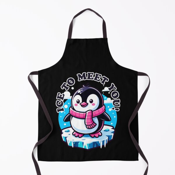 Item preview, Chilly Penguin Greetings: Ice to Meet You! designed and sold by vk09.