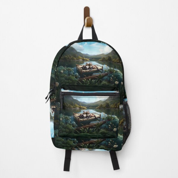 Item preview, Otters On A Lake designed and sold by NerdscapeDC.