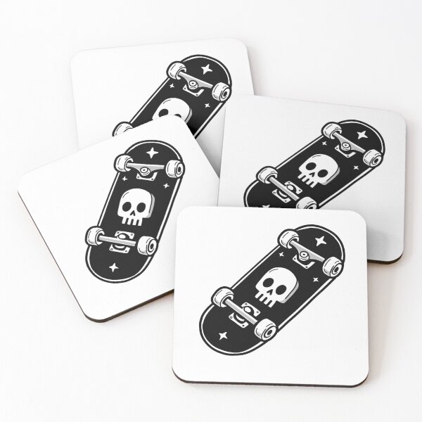 Item preview, Skull skateboard designed and sold by EricSticks.