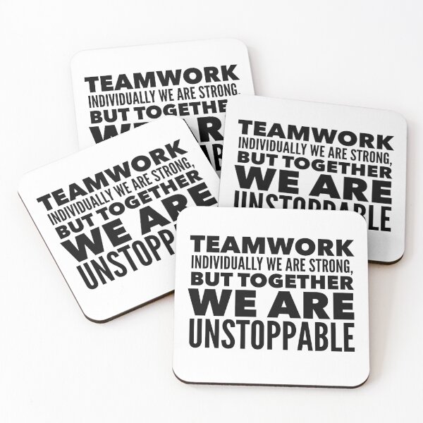 Item preview, Unstoppable Unity: Inspirational Quote To Help Motivate Your Team designed and sold by Soaring Eagle.