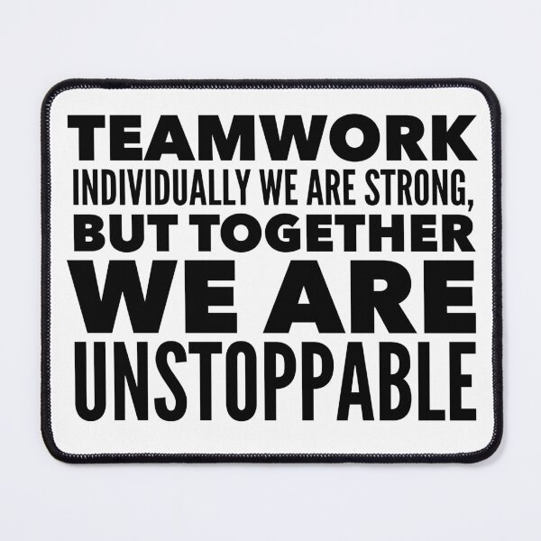 Item preview, Unstoppable Unity: Inspirational Quote To Help Motivate Your Team designed and sold by Soaring Eagle.