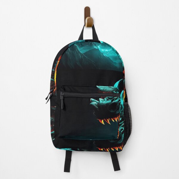 Item preview, Enigmatic Majesty: The Blue Metal Dragon designed and sold by leen12 Art Designs Prints.