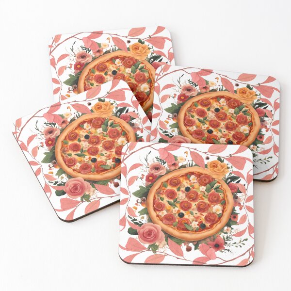 Item preview, FLORAL PIZZA designed and sold by Modern-Tropical.