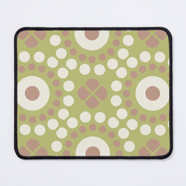 Item preview, Warm Neutrals Minimalist Dot Mandala Diamond Tile designed and sold by Triplicate Limited.