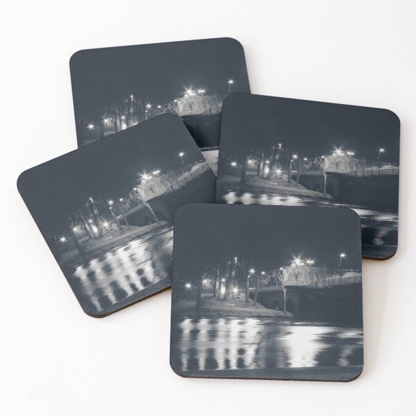 Item preview, River flowing smoothly under the bridge designed and sold by riku05830.