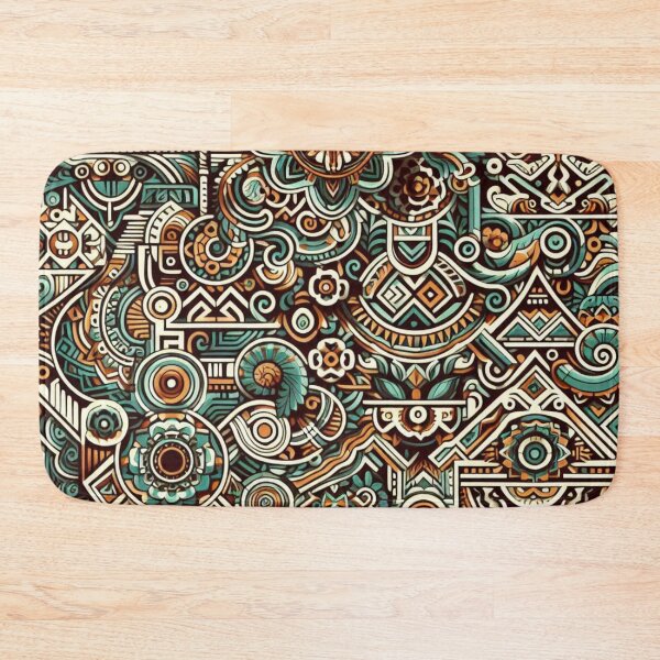 Item preview, Tiny Aztec Culture Fabric Details designed and sold by Rui Fernandes.