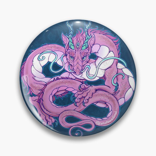 Artikelvorschau, Rosa Drache entworfen und verkauft von Franki Zinke.