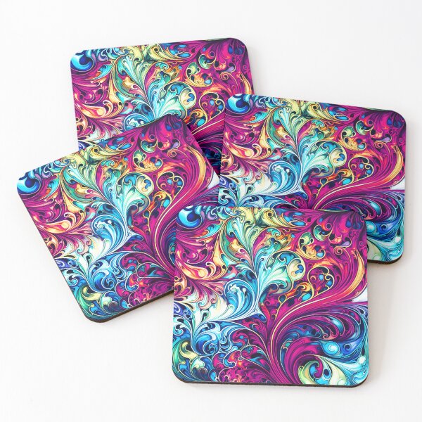 Item preview, Pattern - Psychedelic Phlair designed and sold by Stacey Hallock.