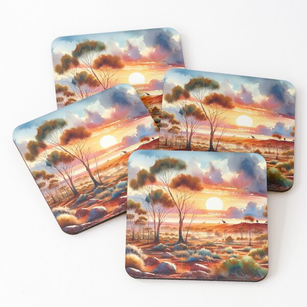Item preview, Australia in Watercolours designed and sold by Indigo-Alan.