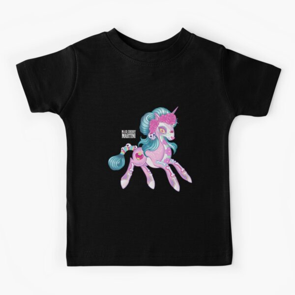 Kawaii to Die, Candy Skull Unicorn Kids T-Shirt