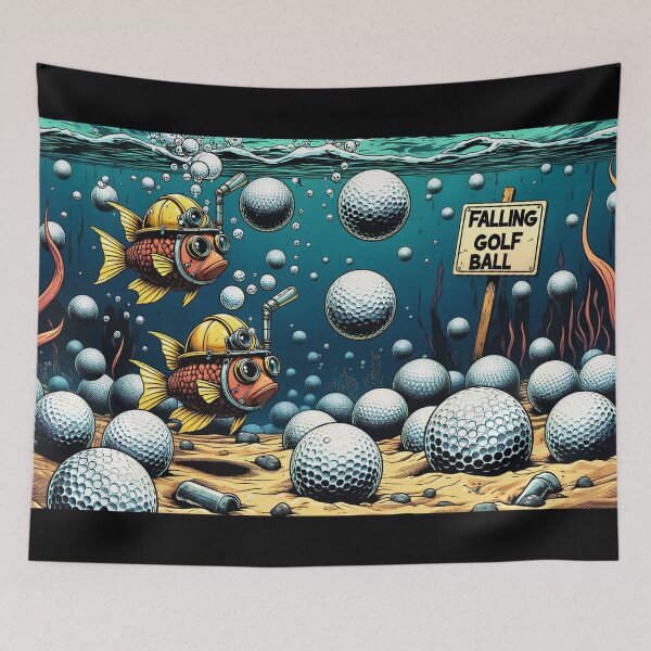 Item preview, Mechanical Fish...Falling Golf Ball 2....... designed and sold by AtelierFafard.