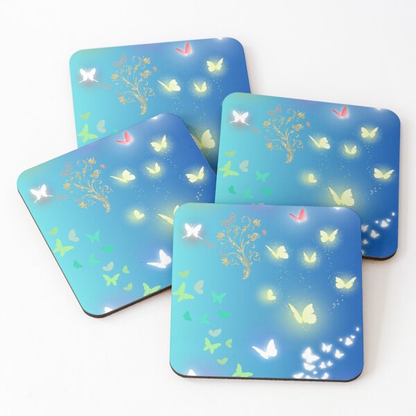 Item preview, Butterfly light sparkling - neon butterfly gradient designed and sold by Easywear.