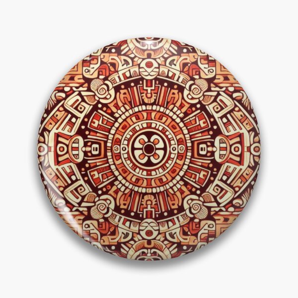 Item preview, Tiny Aztec Tapestry in Red Hues designed and sold by Rui Fernandes.