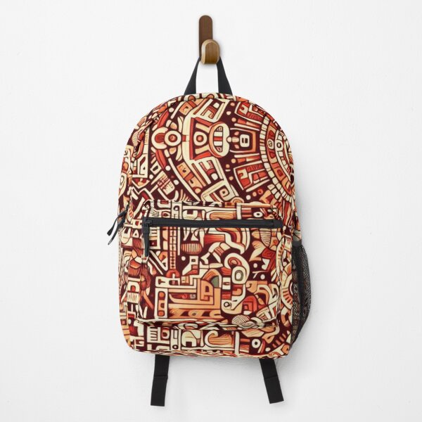 Item preview, Tiny Aztec Tapestry in Red Hues designed and sold by Rui Fernandes.