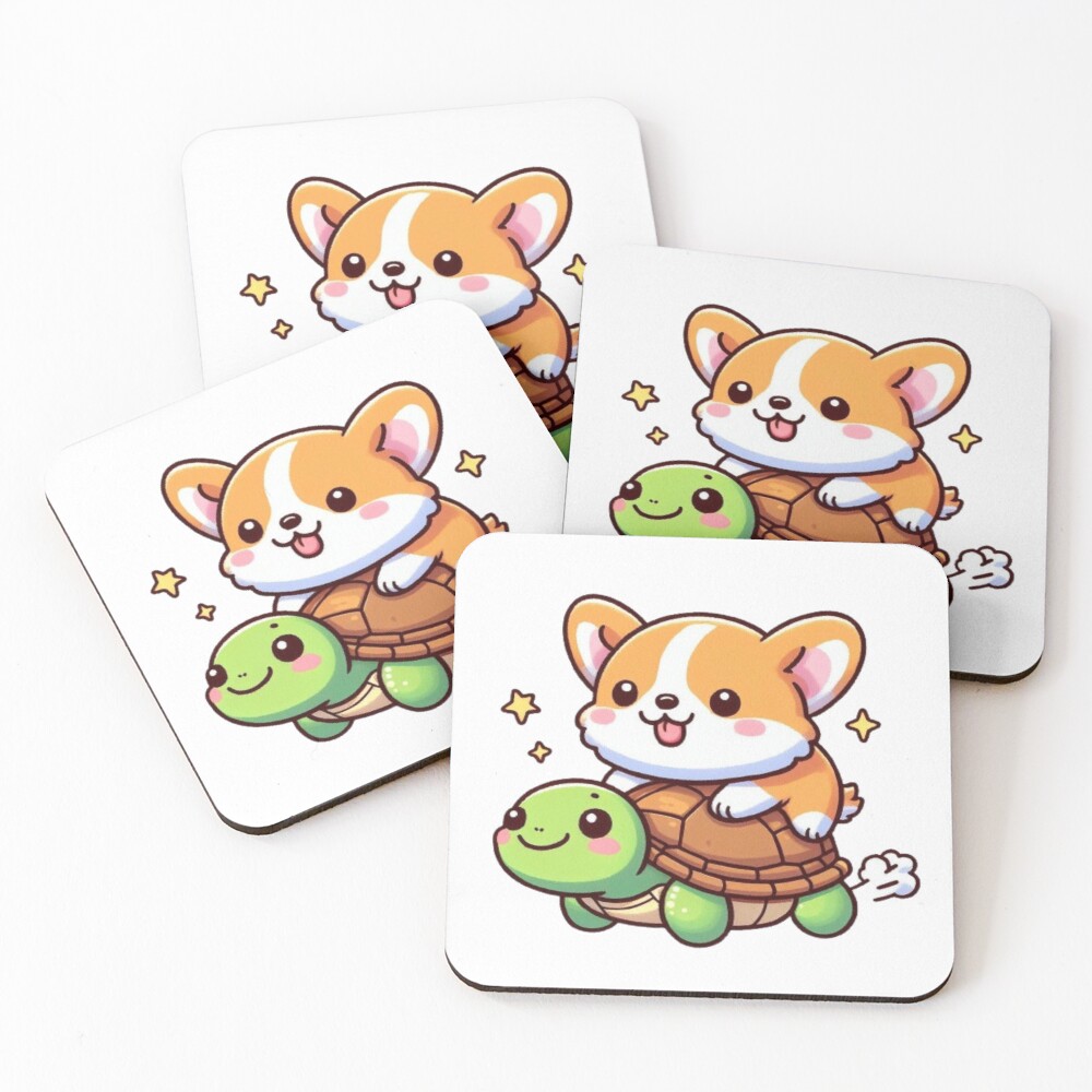 Item preview, Coasters (Set of 4) designed and sold by SweetDoodleBug.