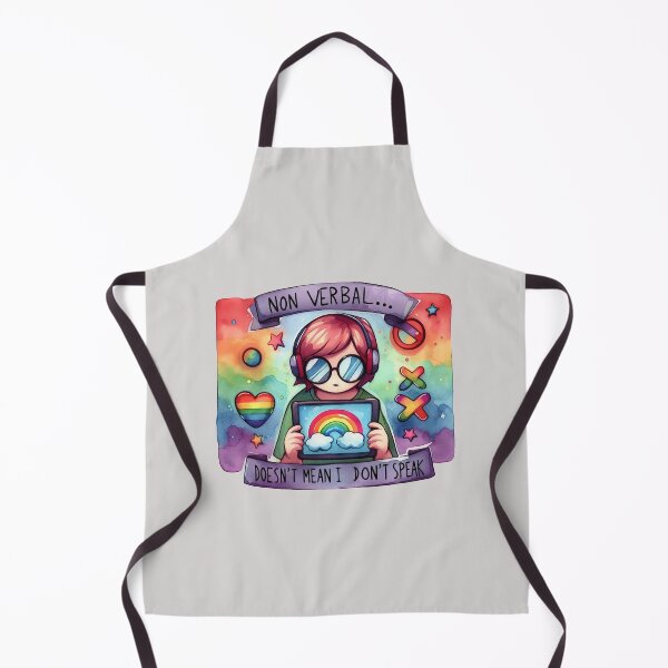 Item preview, Non verbal doesn't mean I don't speak designed and sold by Vkinsify.