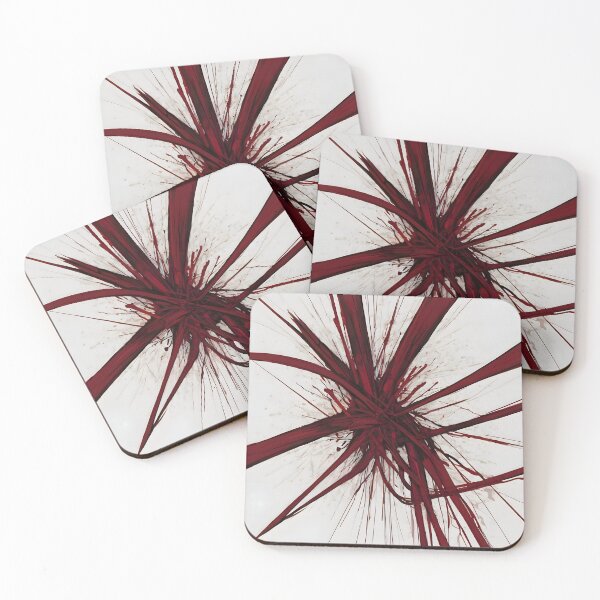 Item preview, "Red Dynamism" - Modern wall art with energetic charisma designed and sold by Klickkunstwerke.