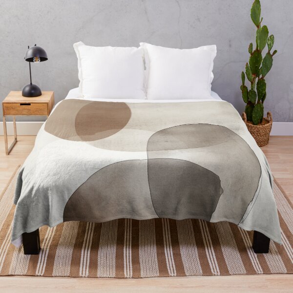 Item preview, Neutral Tones Abstract Shapes designed and sold by trajeado14.