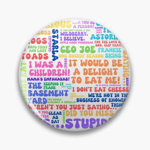 Item preview, The Basement Yard Podcast - Funky Quotes Multicolor designed and sold by hannahcreid.