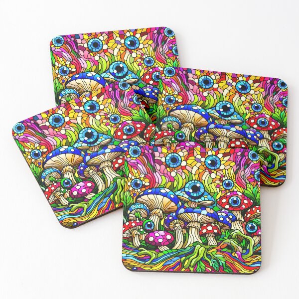 Item preview, Mushroom forest psychedelic trip designed and sold by AresArts.