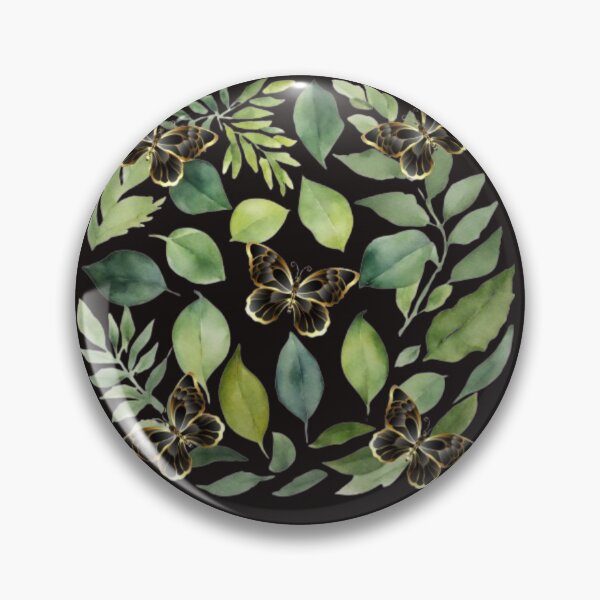 Item preview, Butterflyes in the circle of leaves  designed and sold by kozlebozle007.