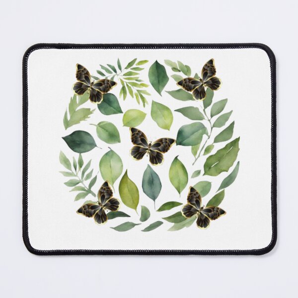 Item preview, Butterflyes in the circle of leaves designed and sold by kozlebozle007.