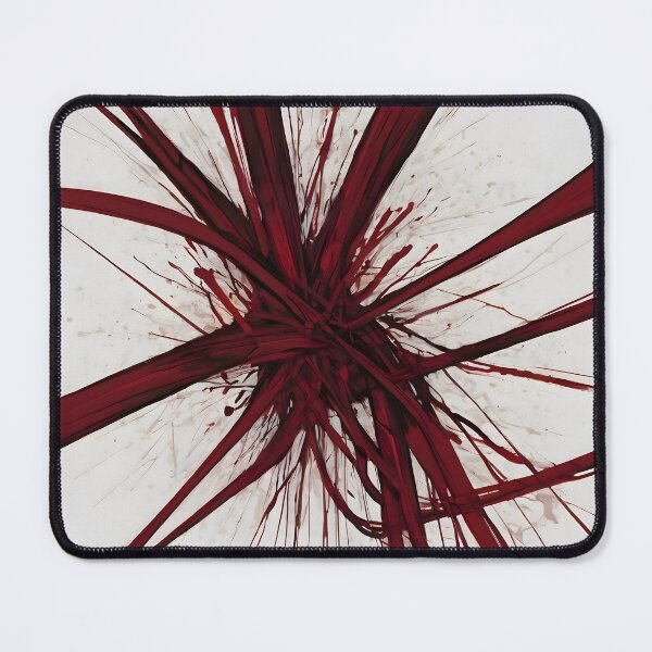 Item preview, "Red Dynamism" - Modern wall art with energetic charisma designed and sold by Klickkunstwerke.