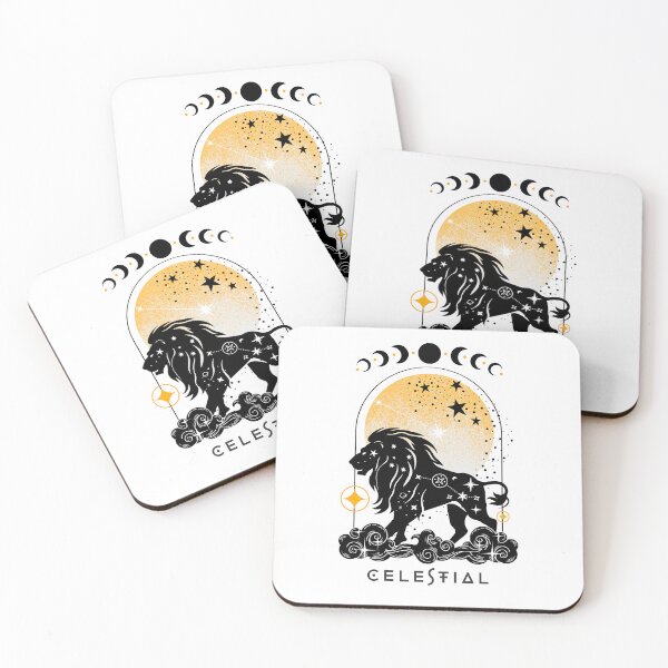Item preview, Celestial animal Lion designed and sold by MonochromeEcho.