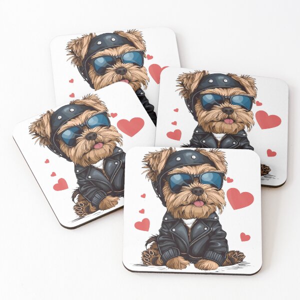 Item preview, Yorkie Rider designed and sold by ImageEmporium.