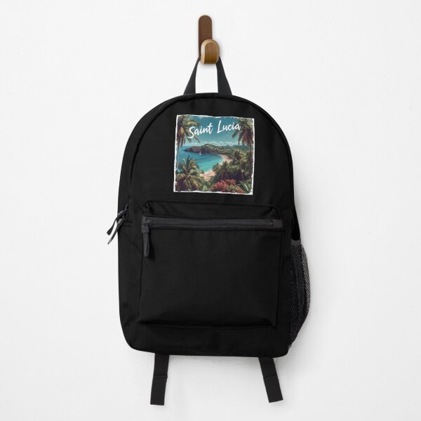 Item preview, Saint Lucia (White Lettering) designed and sold by VelvetRoom.