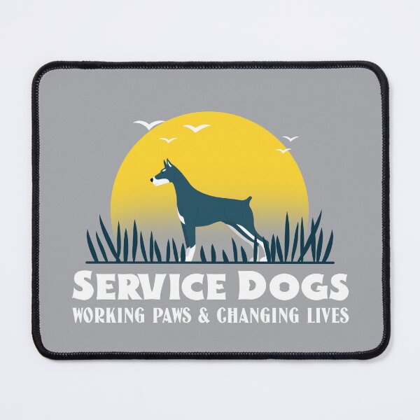 Item preview, Service Dogs, Working Paws & Changing Lives, dog designed and sold by BrindleandBale.