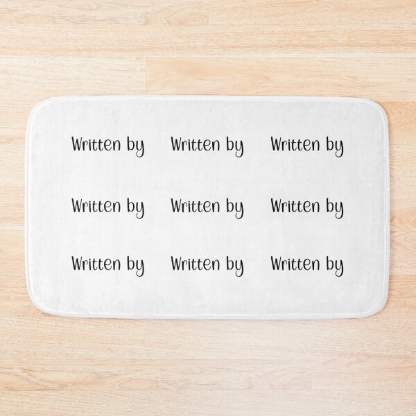 Item preview, Written by - simple text - sticker set, bundle, pack designed and sold by EmeraldeaArt.