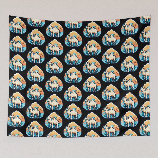 Item preview, Wandering Camel Adventure Sticker designed and sold by Eandbeyond.