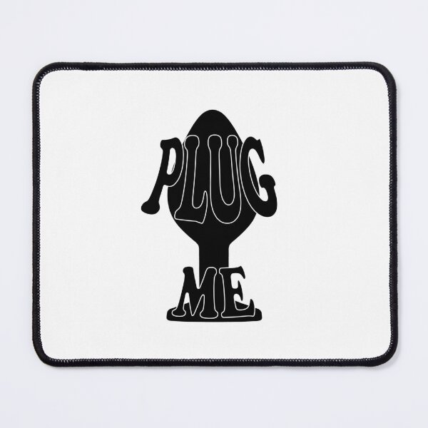 Item preview, Plug me! Black on white. designed and sold by TeaseMePleaseMe.