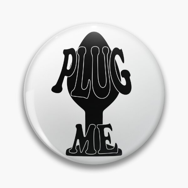 Item preview, Plug me! Black on white. designed and sold by TeaseMePleaseMe.