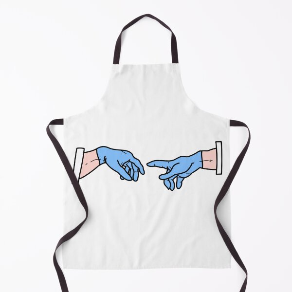 Item preview, Michelangelo: Creation of Adam (Blue Gloves) designed and sold by ScienceCorner.
