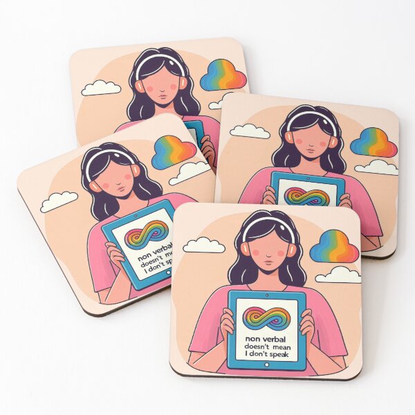 Item preview, Non verbal doesn't mean I don't speak designed and sold by Vkinsify.