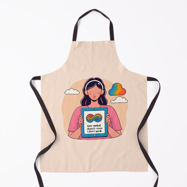 Item preview, Non verbal doesn't mean I don't speak designed and sold by Vkinsify.