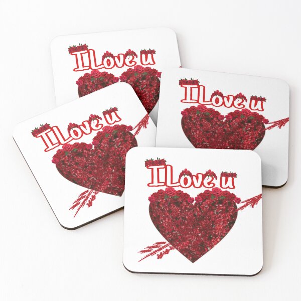 Item preview, I love u heart designed and sold by Memosonata.