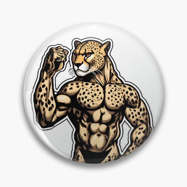 Item preview, Swole cheetah designed and sold by 4estheticShop.