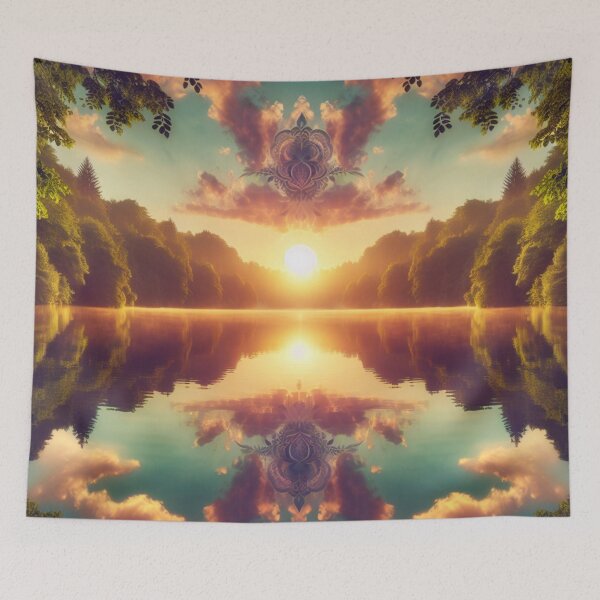 Item preview, Harmony Unveiled: The Serene Symmetry designed and sold by AnalajiaDesigns.
