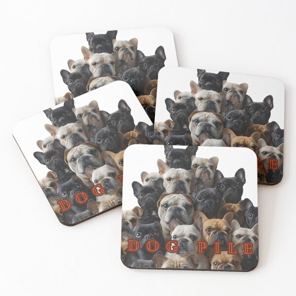 Item preview, Frenchie Dog Pile designed and sold by Pixel-Lair.