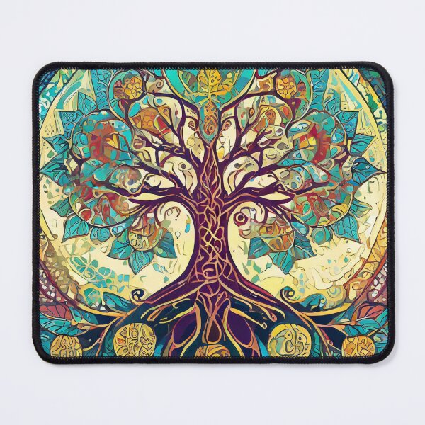 Item preview, Tree of Life Mandala 9 designed and sold by Mandalahijo.
