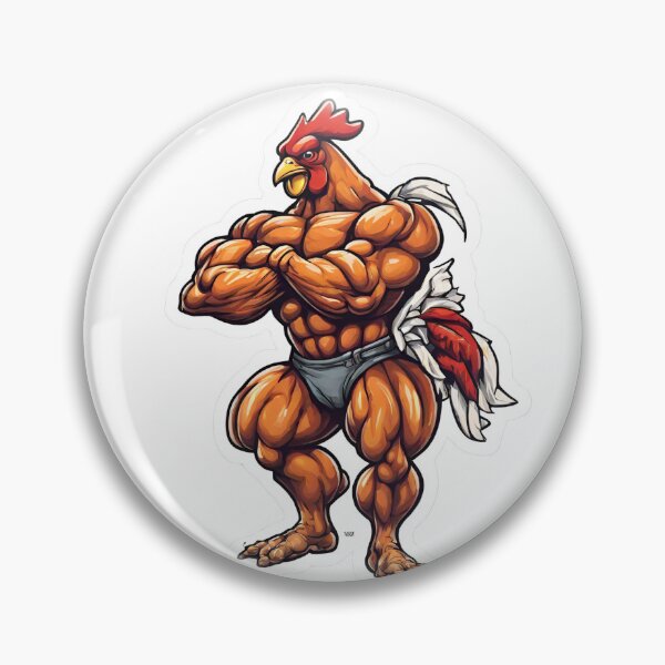 Item preview, Swole chicken designed and sold by 4estheticShop.