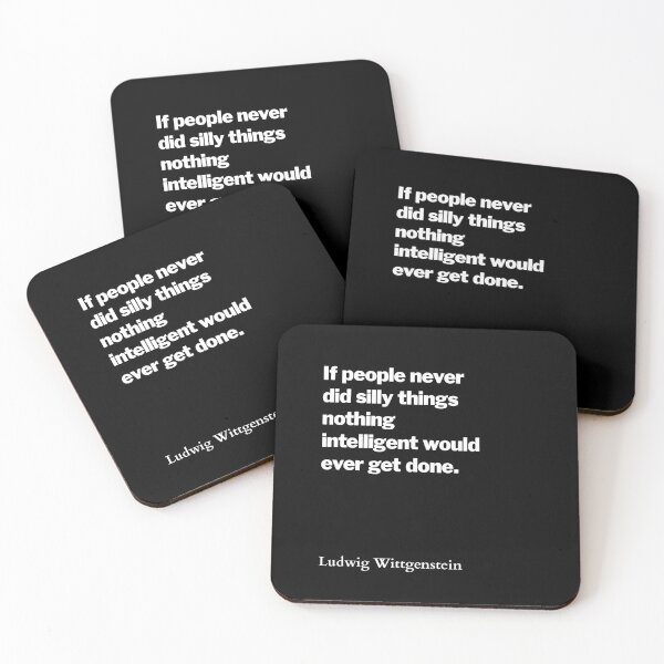 Item preview, Kopie von Ludwig Wittgenstein designed and sold by HumanQuoteLand.