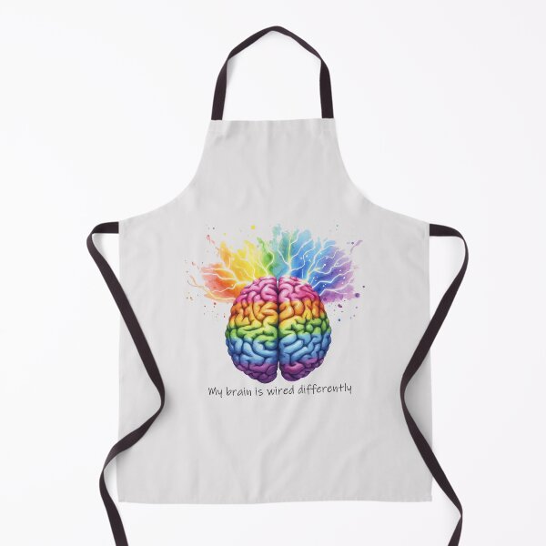 Item preview, My brain is wired differently designed and sold by Vkinsify.