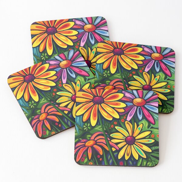 Item preview, flowers pop art deco designed and sold by JOTAMIKE.