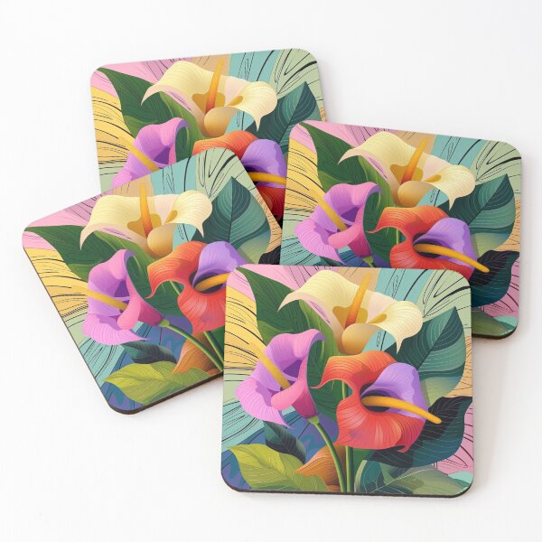 Item preview, Flores Copo de Leite designed and sold by JOTAMIKE.