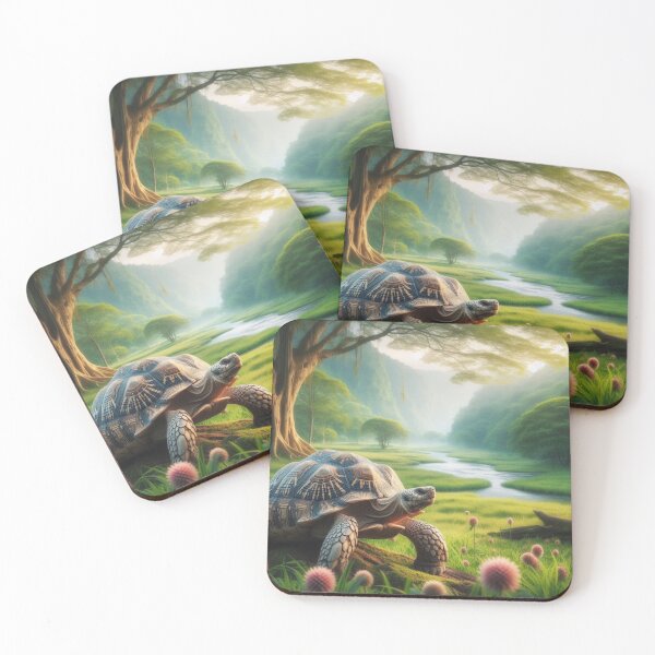 Item preview, Unique design of a gopher tortoise in a natural environment: Bring the beauty of nature into your home! designed and sold by tortugasadventu.