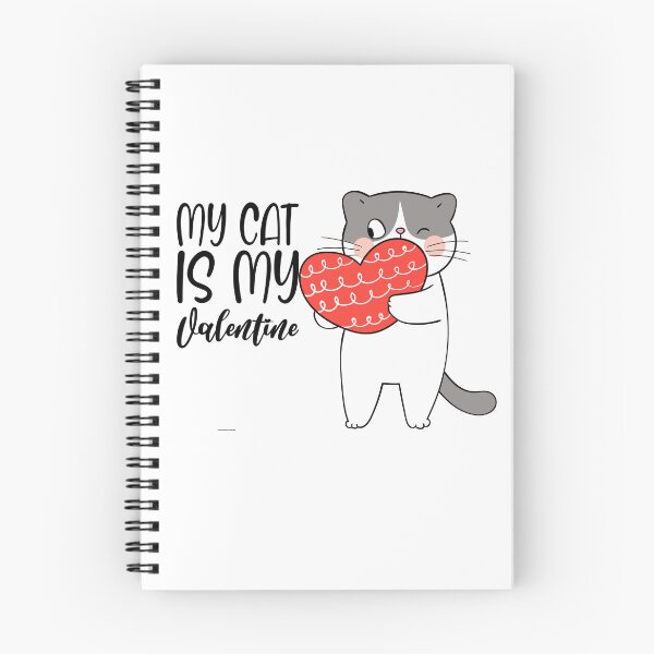 Item preview, my cat is my valentine designed and sold by ChicArtThreads.